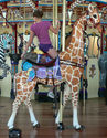 Carousel Works Outside Row Giraffe